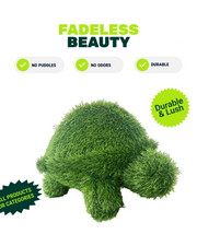 Artificial Grass Tortoise Decor – Indoor & Outdoor Turf Sculpture