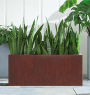 Weathering Steel Planter