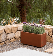 Weathering Steel Planter
