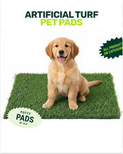 Dog Potty Artificial Grass Pad 20” × 25” – Reusable, Fast-Drain